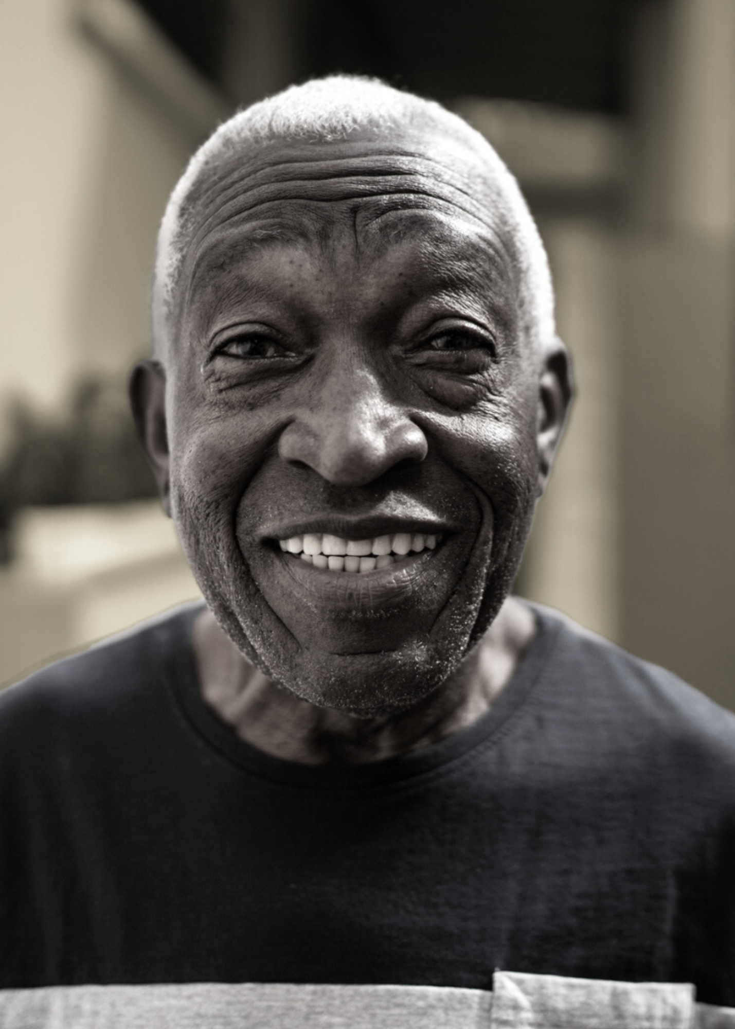 Elderly Man Supported by Purposeful Gourmet Food's Philanthropy