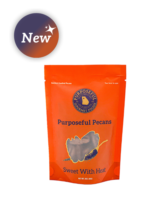 purposeful pecans packaged